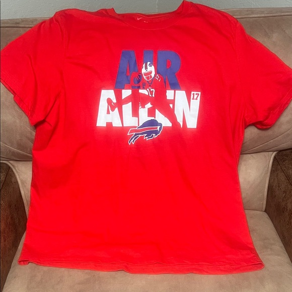 Nike Other - Josh Allen Nike Red Air Allen Graphic T-Shirt